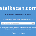 StalkScan, el buscador de información en perfiles de facebook