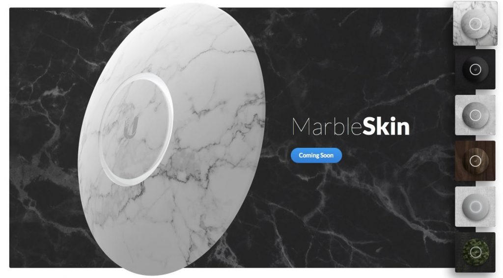 Ubiquiti Networks Unifi UAP-Nano design marble skins