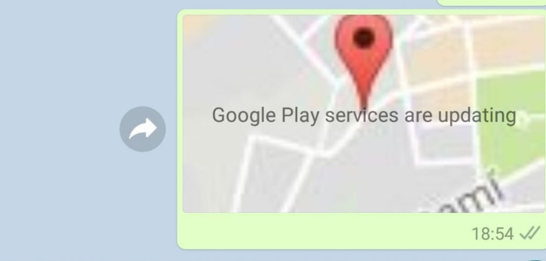 Google Play services are updating