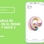 Capturas de pantalla en Xiaomi Redmi Note 4 y Xiaomi Redmi Note 5 capturas de pantalla en el Xiaomi Redmi Note 4 y Xiaomi Redmi Note 5