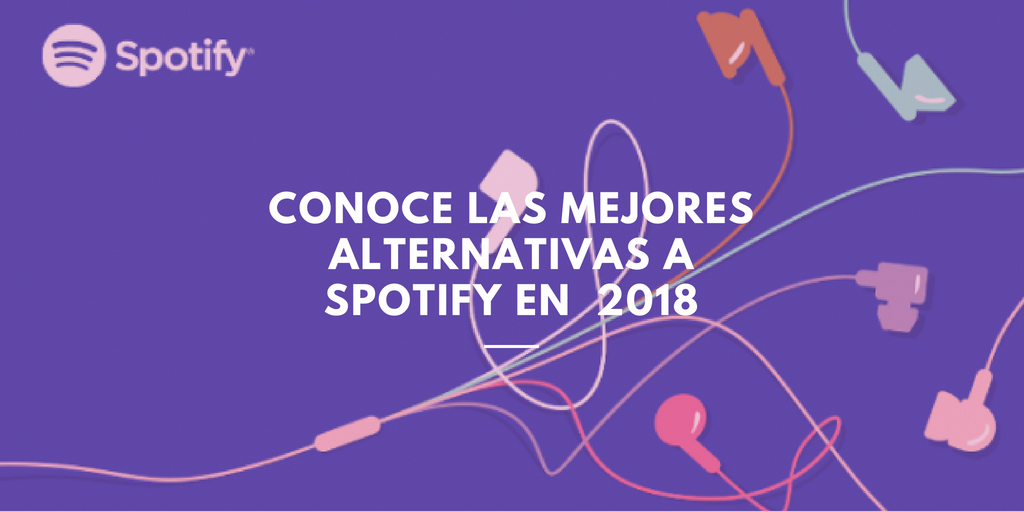 mejores alternativas a Spotify 2018