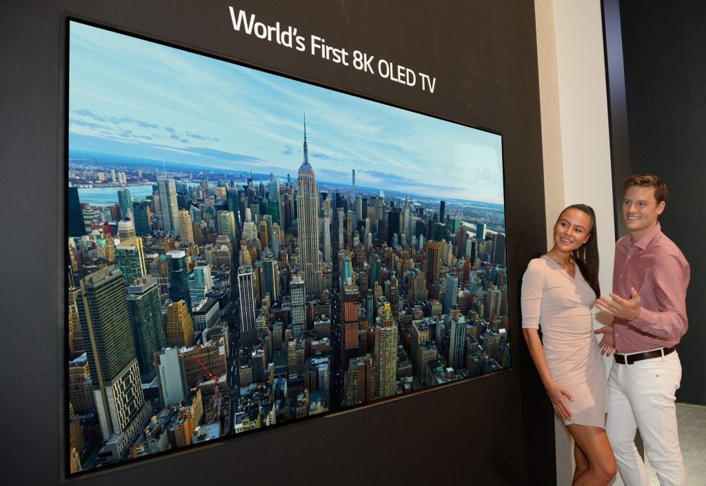 primer televisor oled 8k lg ifa 2018