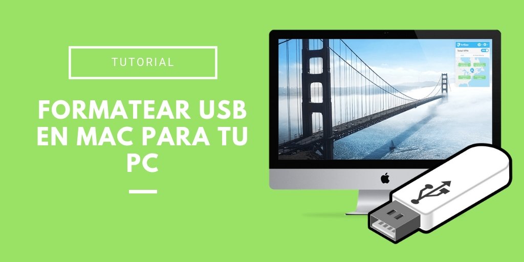 cómo formartear un USB en Mac para poder utilizarlo en tu PC