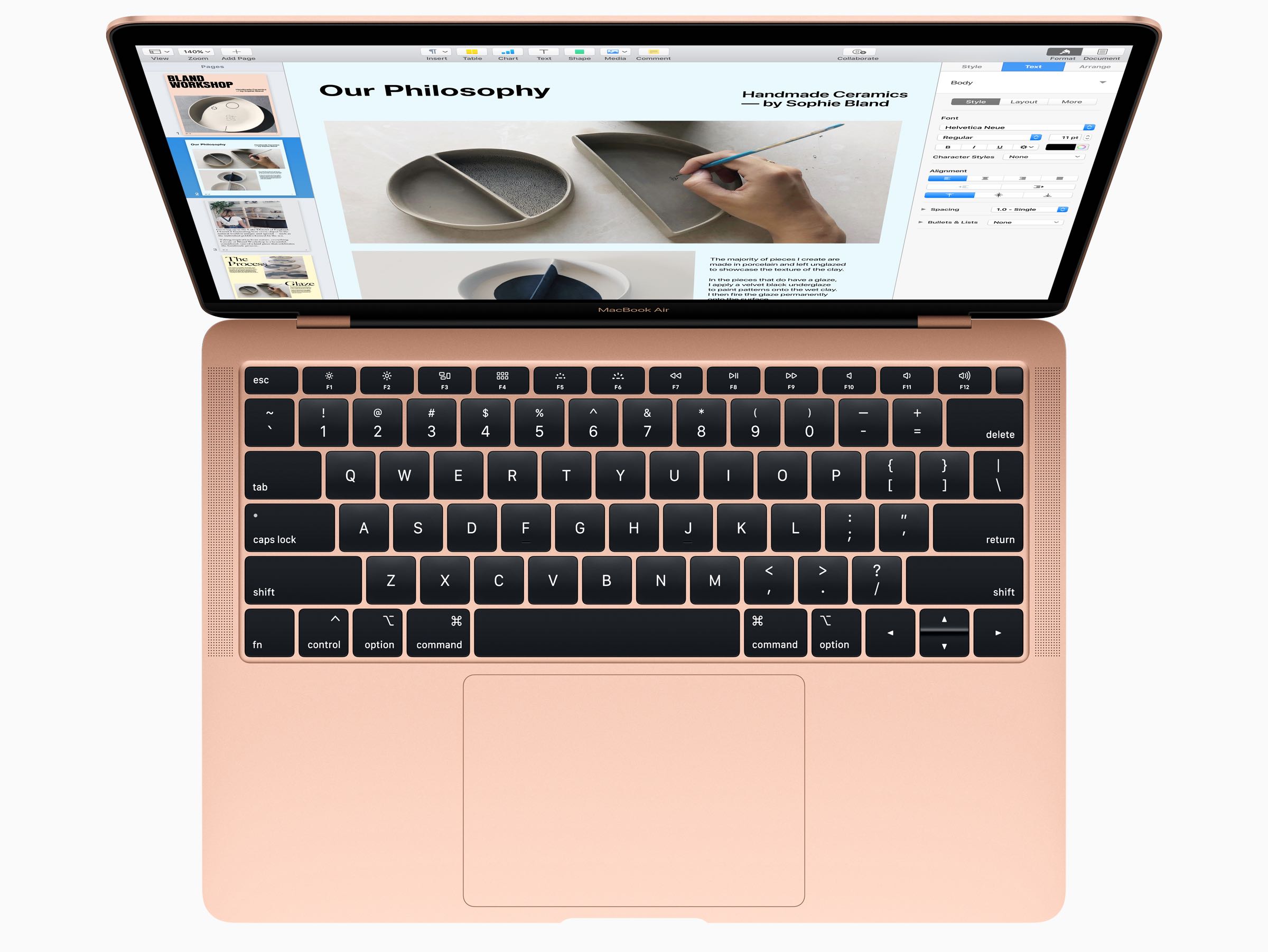 MacBook Air teclado