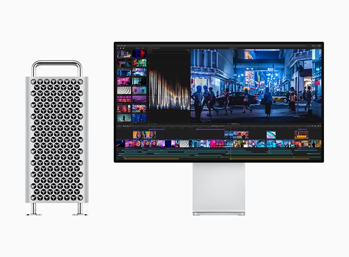 Mac Pro con pantalla