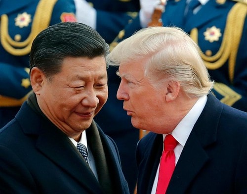 Donald Trump y Xi Jinping