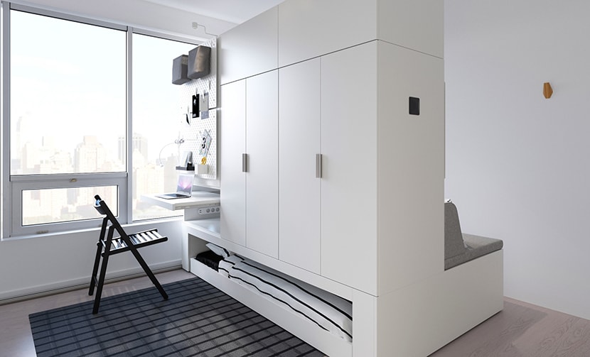 Muebles robóticos Ikea, pensados para espacios reducidos.