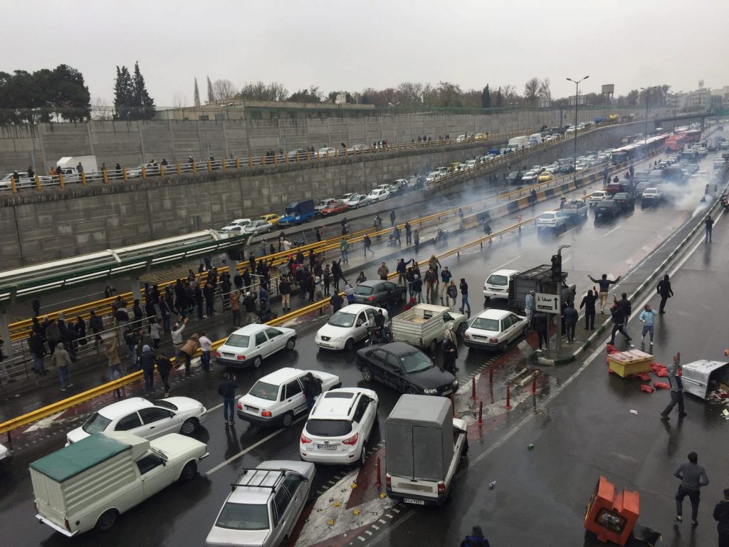 Protestas Irán y desconexión de Internet