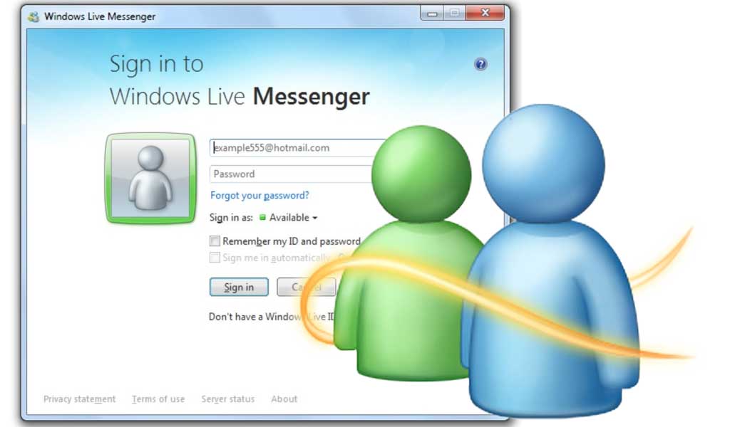 windows live messenger msn 2020