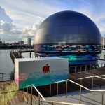 Apple Store flotante en Singapur