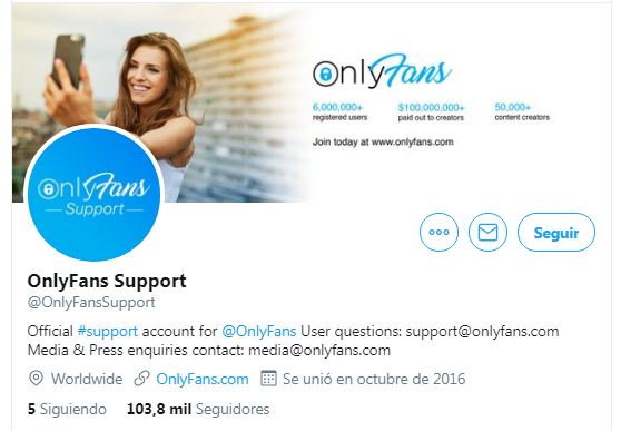 Hay atención al cliente en OnlyFans? 