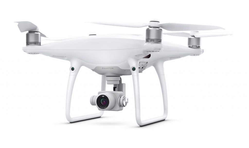 Drones para grabación de vídeos: DJI Phantom 4 Pro.