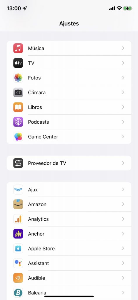 apple music ajustes