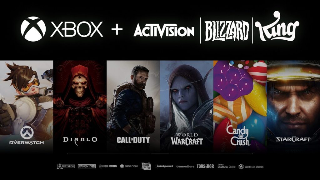 Microsoft compra Activison Blizzard. 