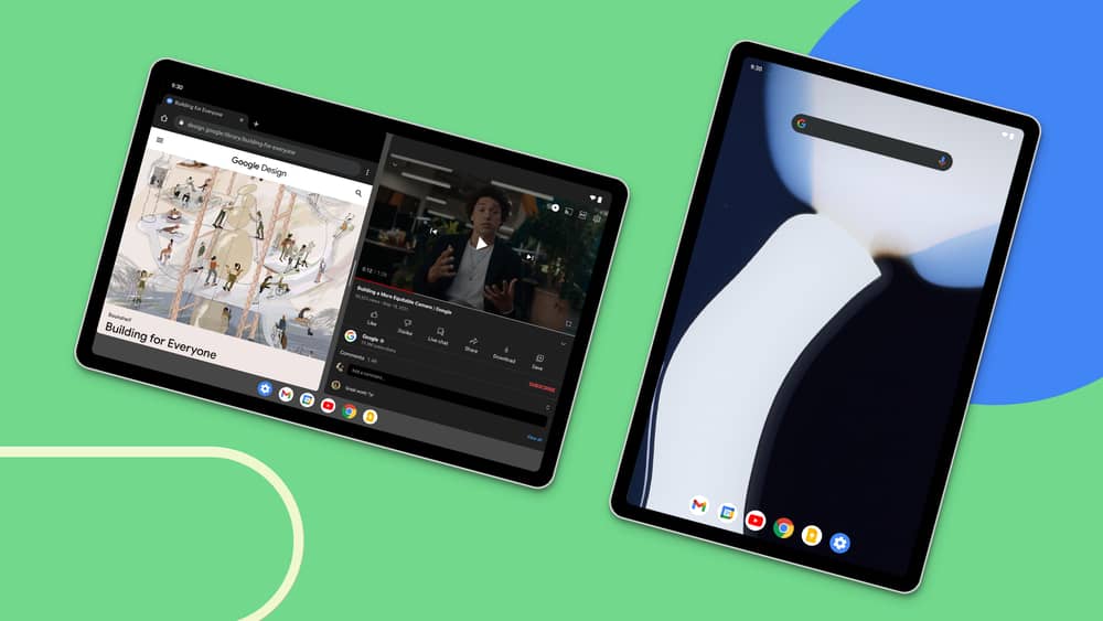 Barra de tareas de Android 12L en Google Píxel fácil