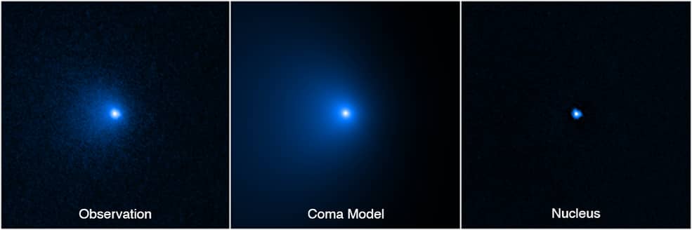 Hubble descubre el cometa más grande