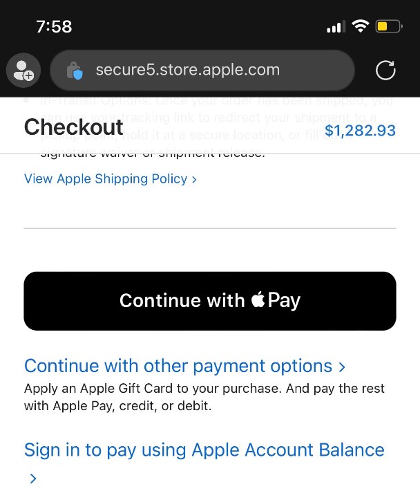 Apple Pay en Chrome, Edge y Firefox
