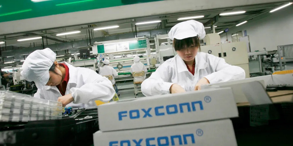 Fábrica de Foxconn en Vietnam