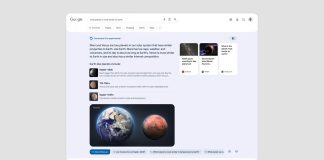 Búsqueda de Google con IA