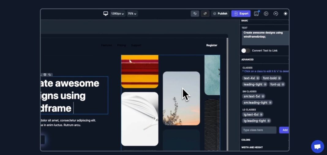 Css Wind Blade Cómo usar Windframe AI para crear y editar con Tailwind CSS