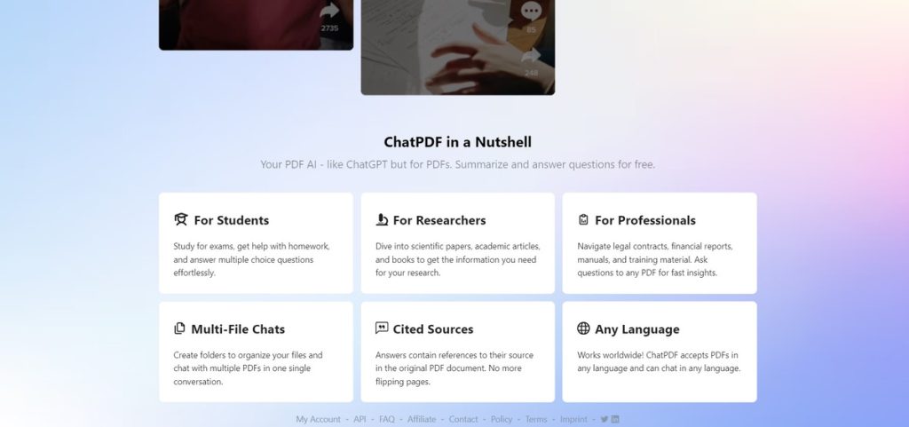 ChatPDF AI