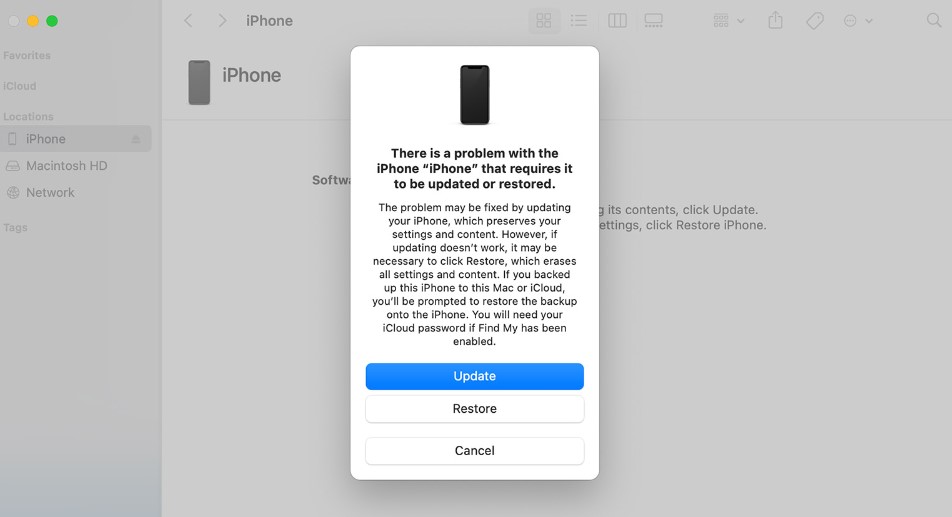 Qué hacer si mi pantalla de mi iPhone se congela o se pone negra - restaurar o actualizar