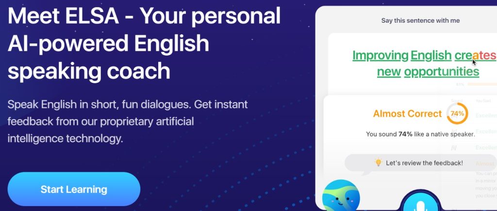 cómo usar elsa speak AI