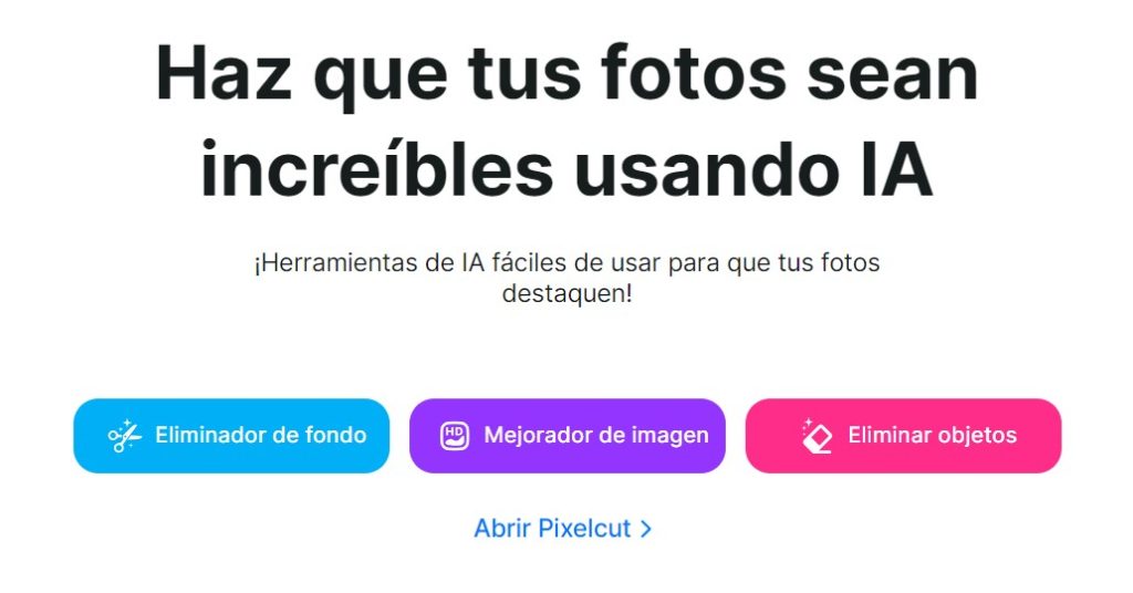 cómo usar pixelcut ai