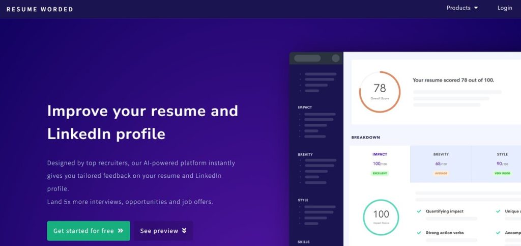 Cómo usar ai-resume-worded
