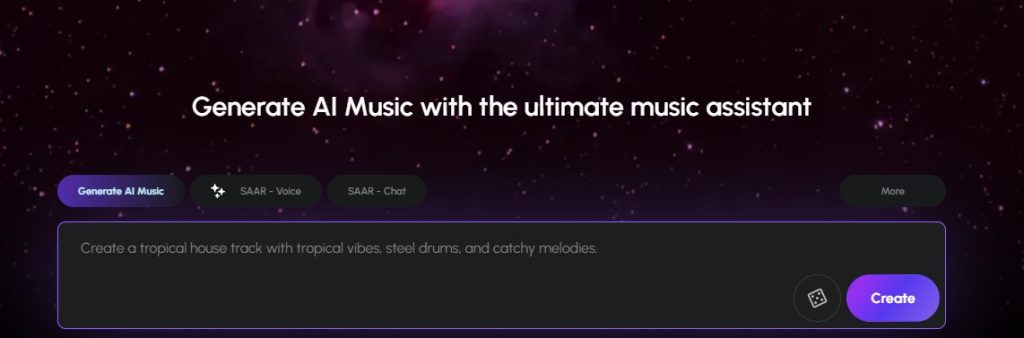 Cómo generar música con IA - Soundverse AI