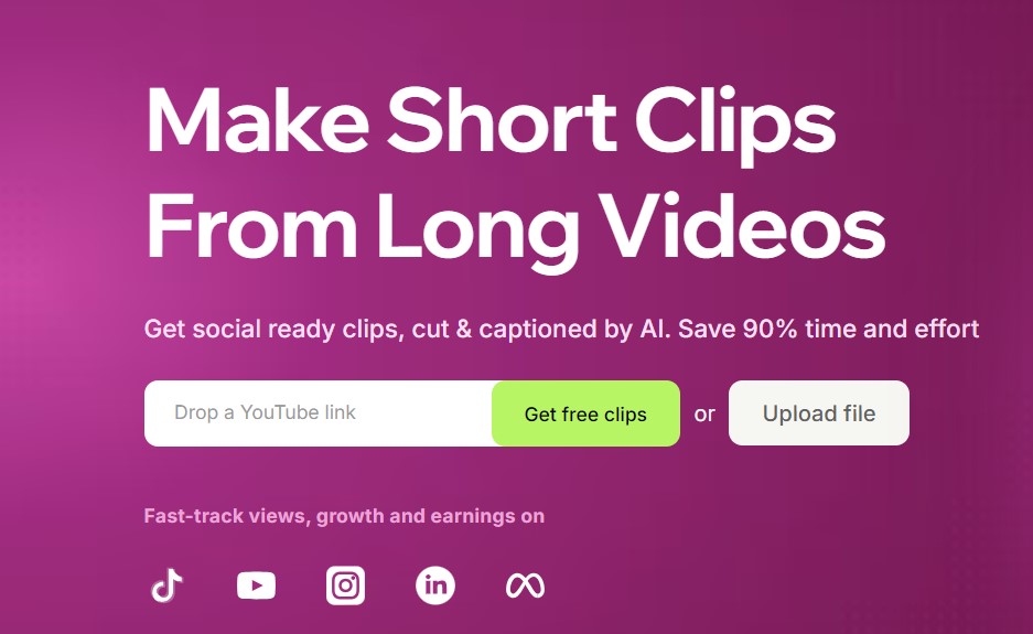 Cómo transformar videos largos en clips cortos con IA - Vidyo AI