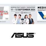 ASUS IA salud en el Medical Fair Asia 2024
