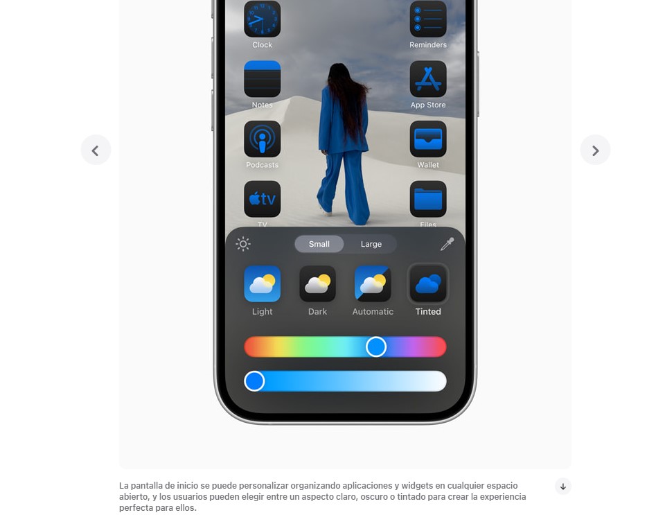 Apple lanza iOS 18 ia - personalización