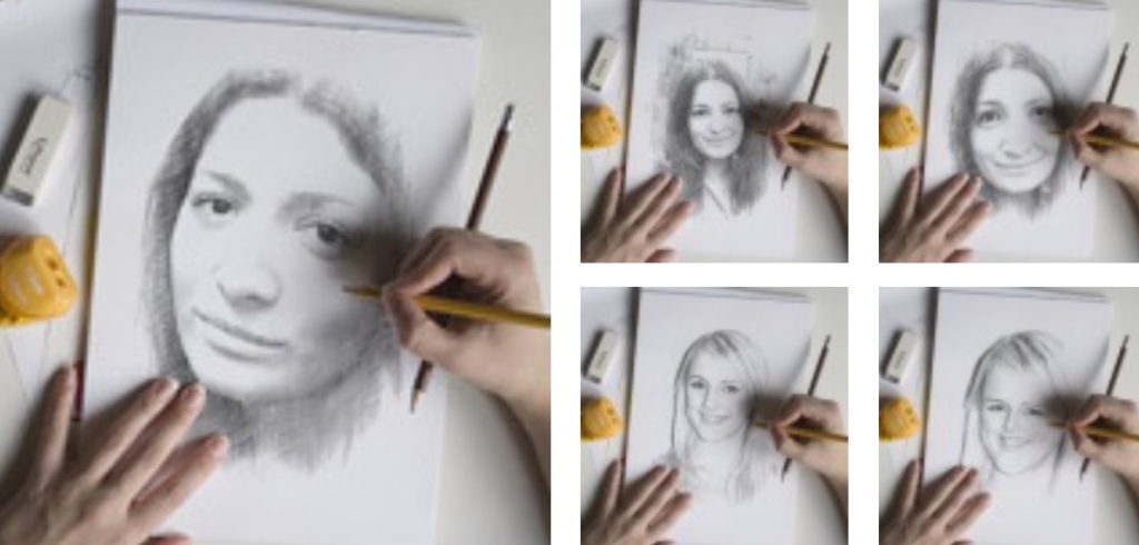 Cómo convertir mis fotos en caricaturas con IA - Cómo usar Caricature de PhotoFunia