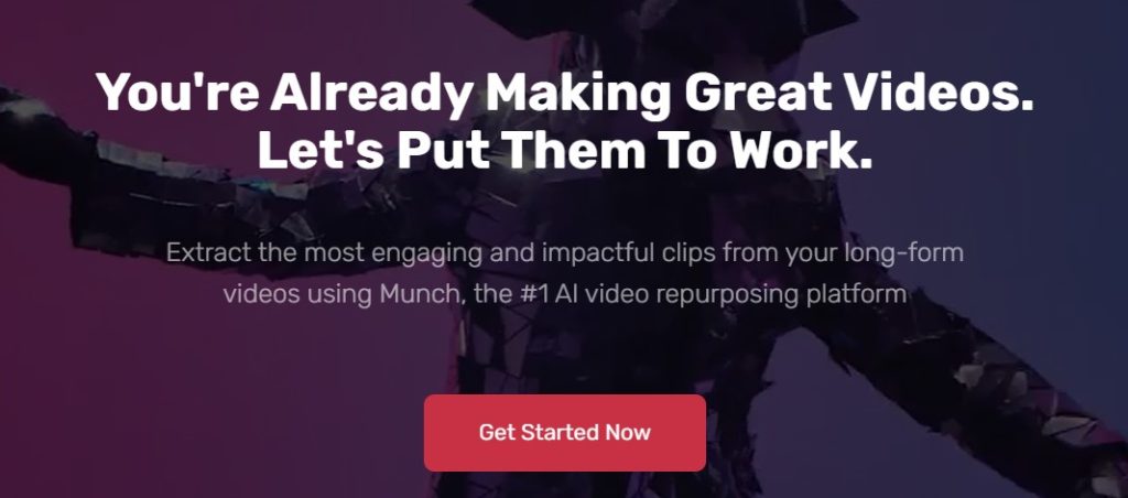Cómo crear clips para redes sociales con IA - Munch