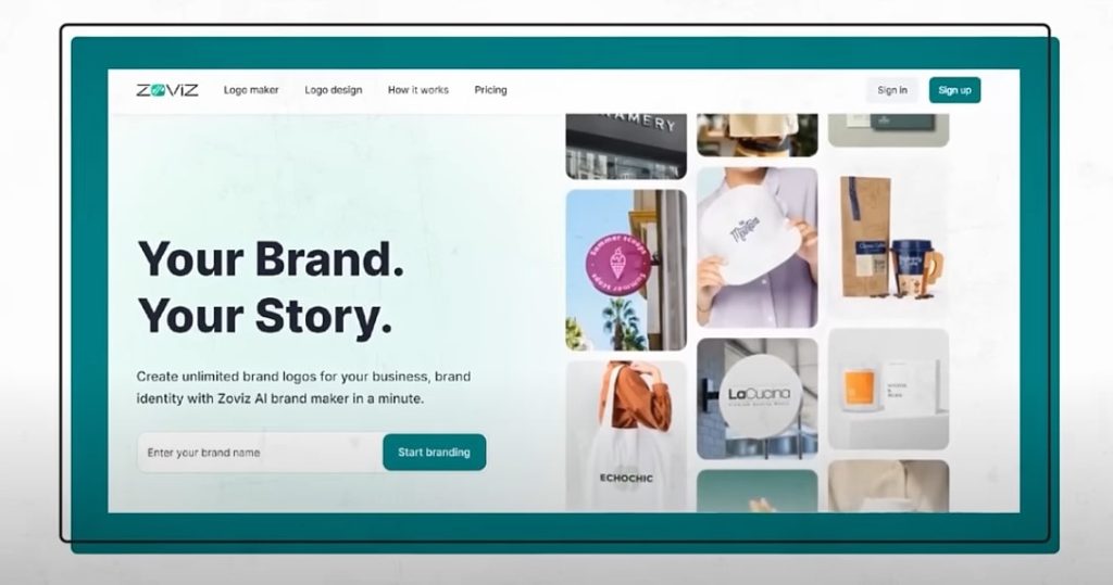 Cómo crear logotipos con IA - Cómo usar Zoviz