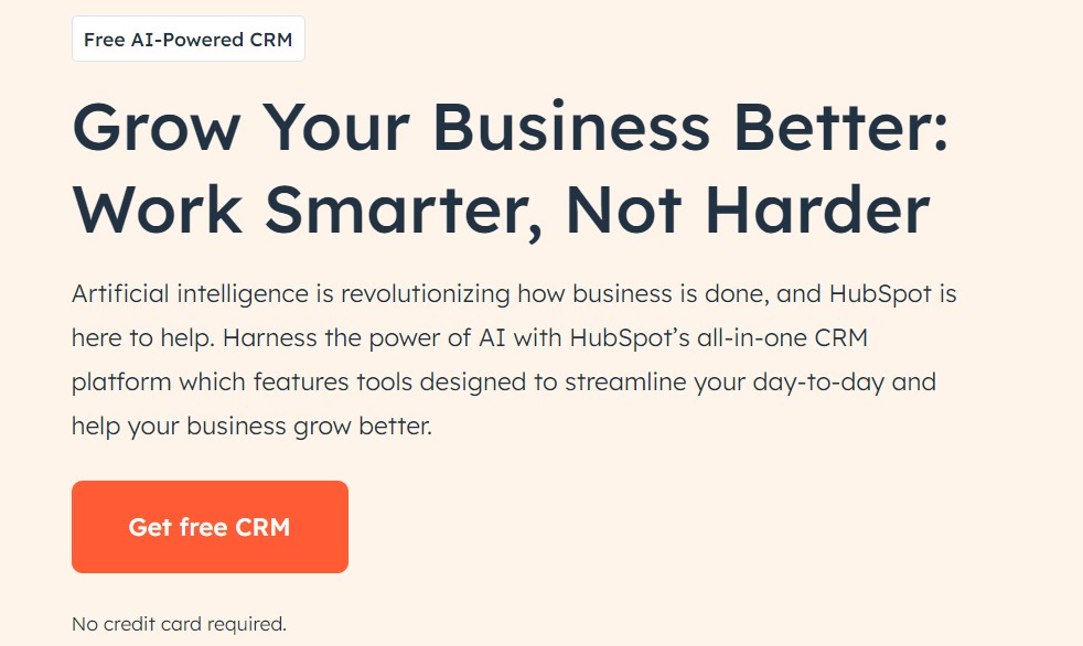 Cómo gestionar la relación con mis clientes con IA - HubSpot CRM