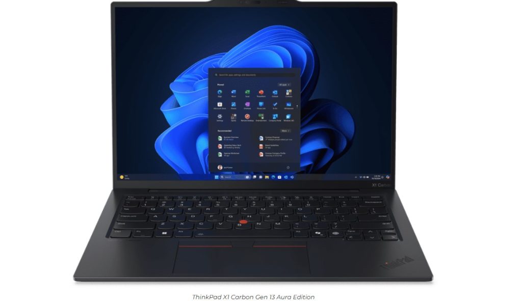 lenovo-innovation-world-2024-ia-thinkpad x1 carbon gen 13 aura edition