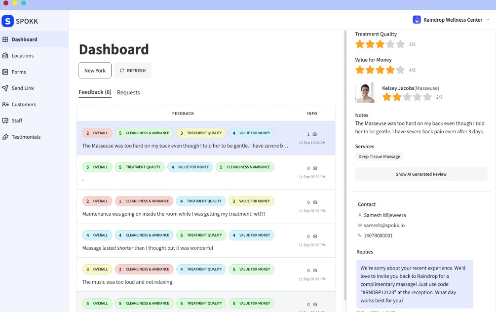 Cómo gestionar las opiniones de clientes - Cómo usar Spokk