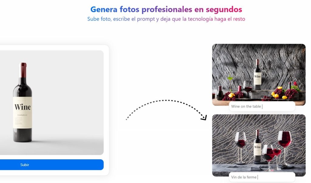 Cómo crear fotos de productos con IA - Cómo usar E-Commerce AI