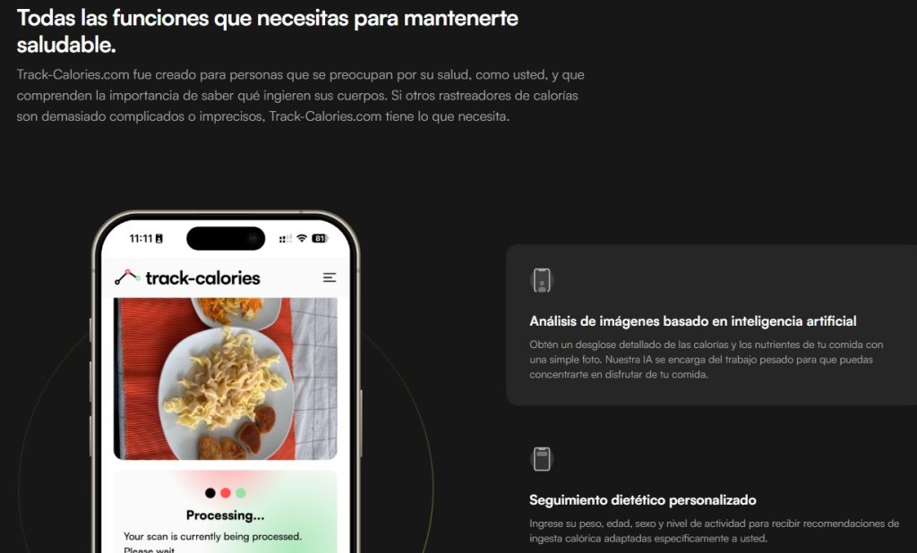 Cómo realizar un seguimiento de calorías con IA - Cómo usar Track Calories