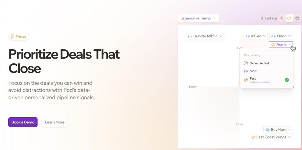 Cómo usar un copiloto de IA para ventas - Cómo usar Pod