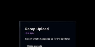 Prime Video X-Ray Recaps - resumir con ia