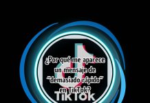 ¿Por qué me aparece un mensaje de “demasiado rápido” en TikTok