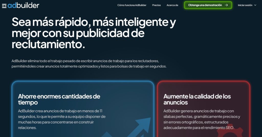 Cómo crear anuncios de trabajo con IA - Cómo usar AdBuilder