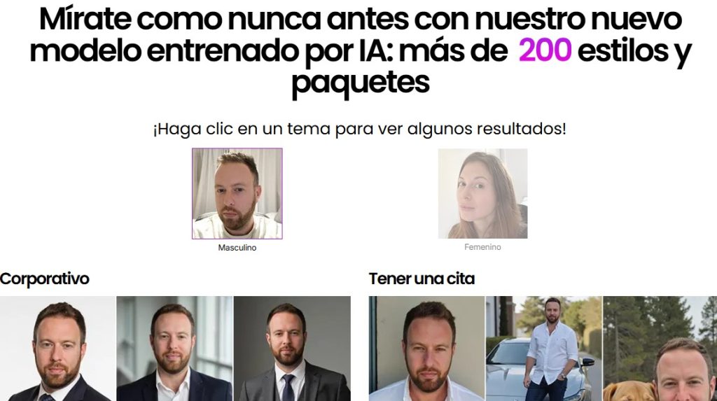 Cómo crear fotos de perfil con IA - Cómo usar TheDream