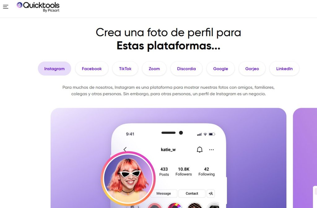 Cómo crear fotos de perfil con IA gratis - Cómo usar Profile Picture Maker AI