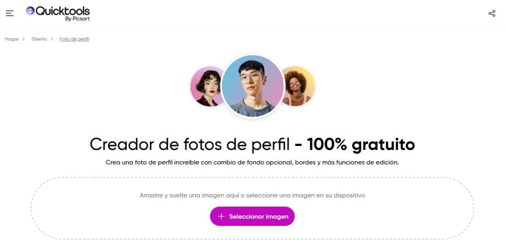 Cómo crear fotos de perfil con IA gratis - Profile Picture Maker AI