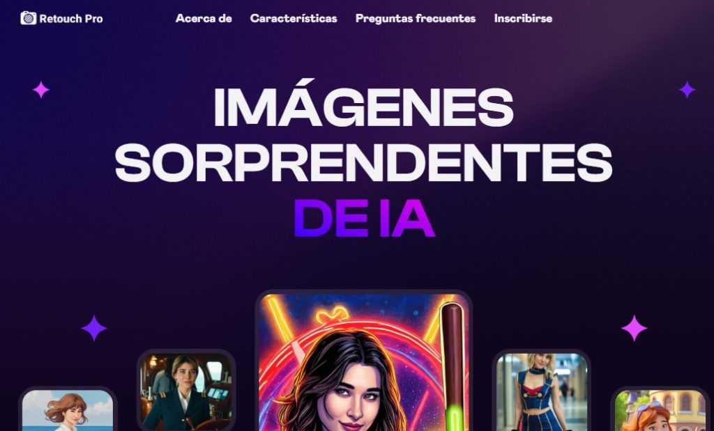 Cómo generar y mejorar fotos con IA - Retouch Pro