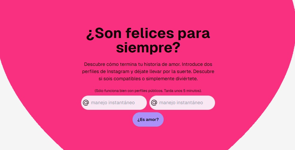 Cómo saber si soy compatible con un perfil de Instagram utilizando IA - LoveLocket